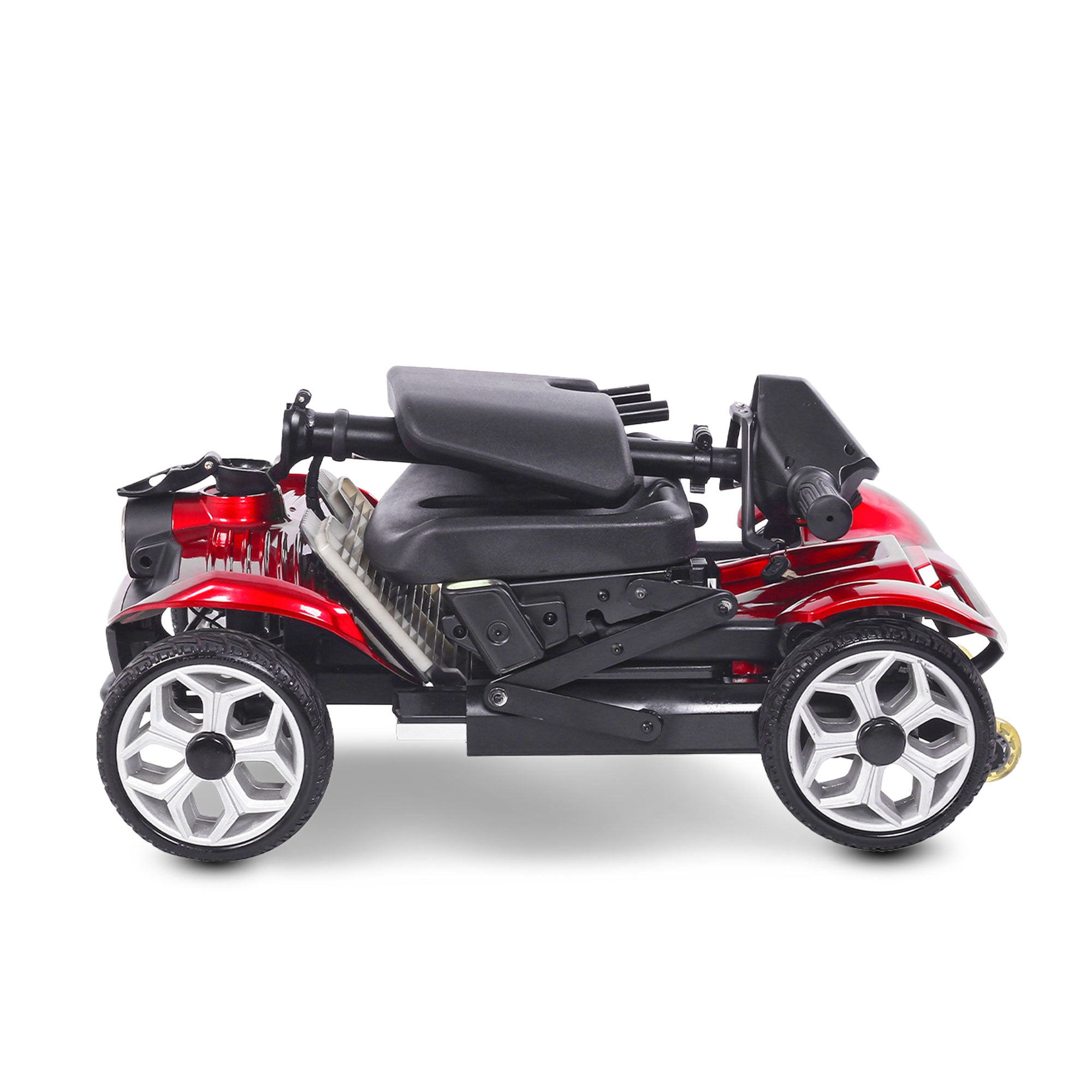 Rubicon FX05 - Lightweight, Foldable, All-Terrain 4-Wheel Mobility Scooter for Seniors & Disabled Adults | 3-Speed, 15-Mile Range, Motorized