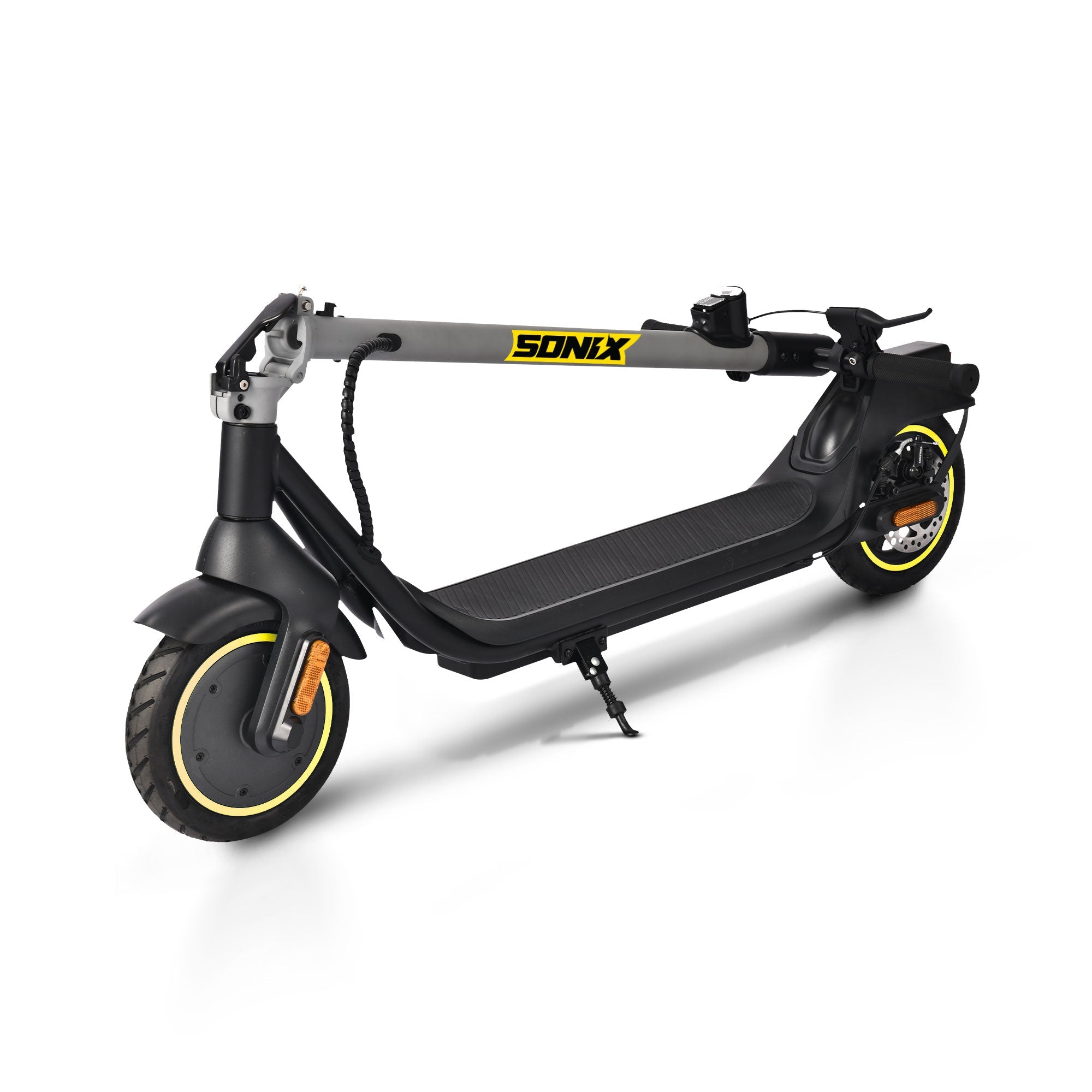 Sonix CitySprint - Foldable, Compact & Portable, Fast Electric Scooter for Adults | 300W Motor, Max 18.64 MPH & 12.42 Miles Range, 9" Tires